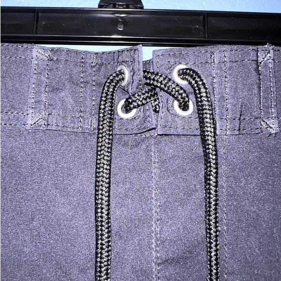 Mens💪 Sonoma Tropical Trees Design Black and white Swim Trunks size XXL - Picture 4 of 10